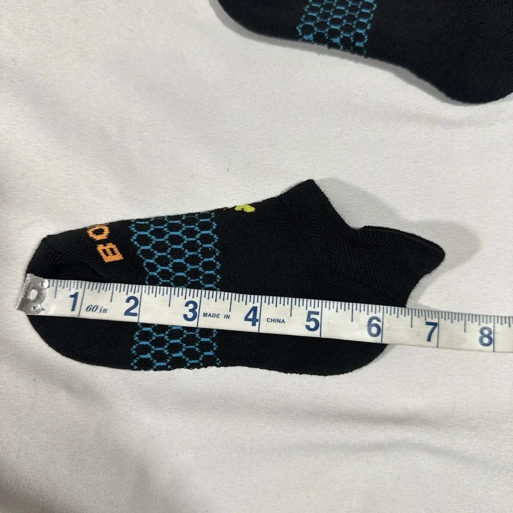 NEW Bombas [ KIDS XS 4-Pack ] Honeycomb Solids Ankle Socks  in Black‎ #T2148